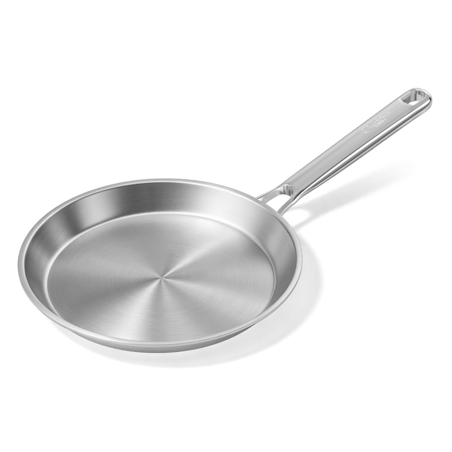 COOKER KING 11" Stainless Steel Crepe Pan
