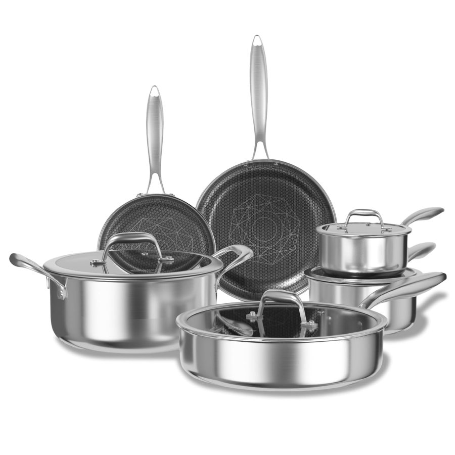 COOKER KING Pots and Pans Set Non Stick